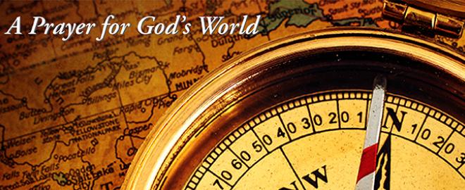 A prayer for God's world